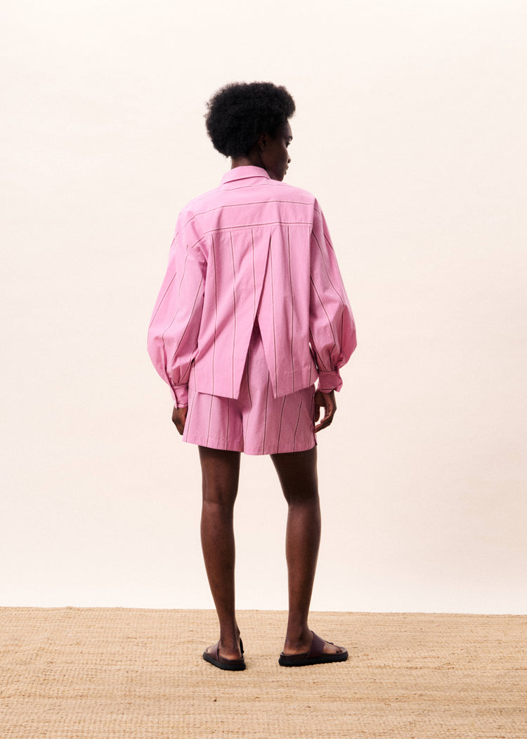 FRNCH Nazare Shirt | Violine (pink)