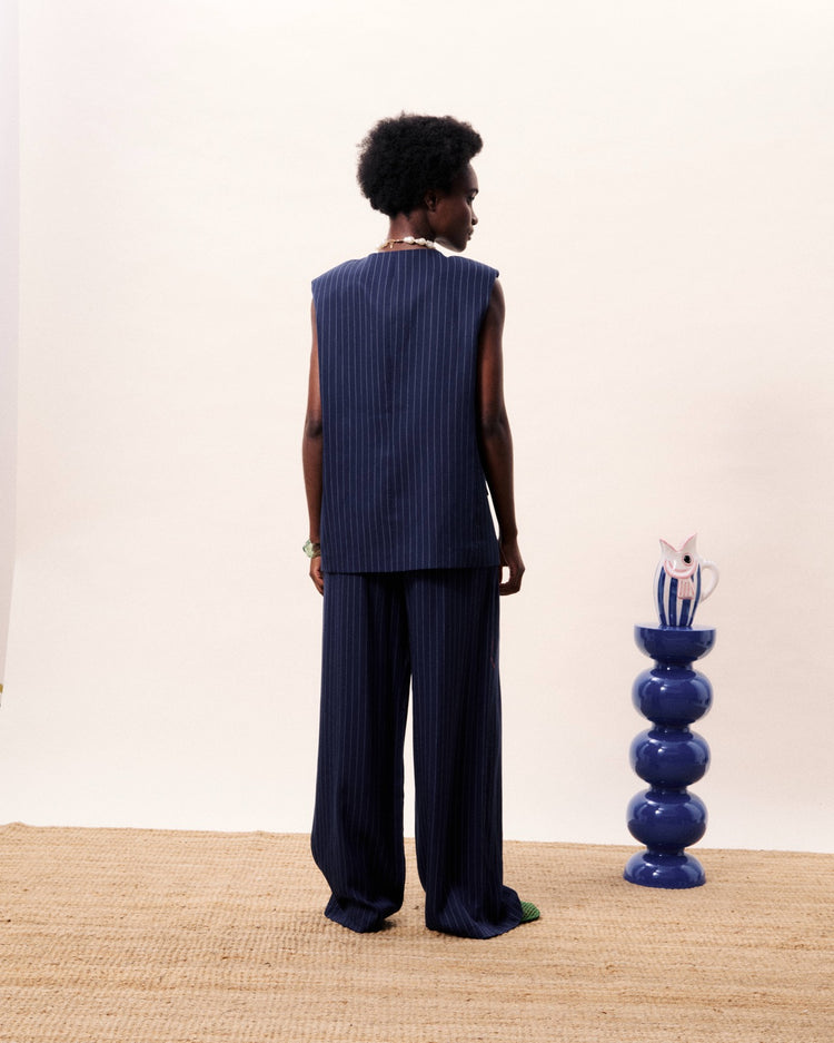 FRNCH Torrea Pants - navy