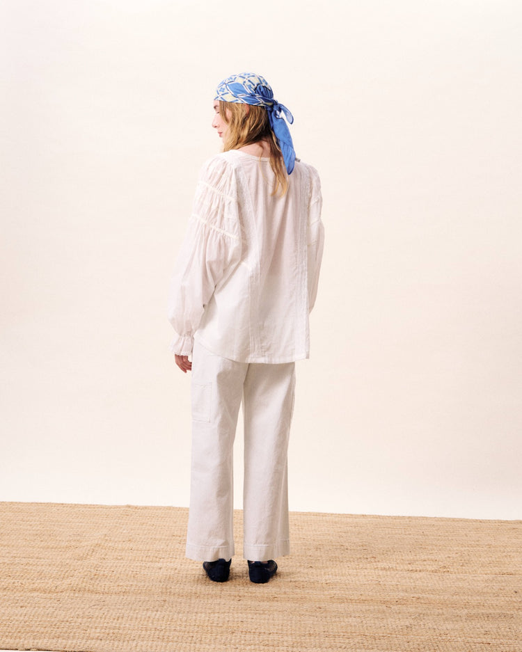 FRNCH Brielle Blouse - white