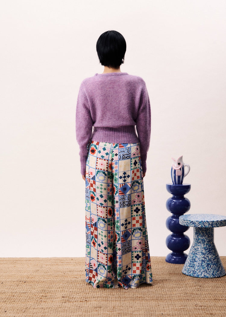 FRNCH Egeria Pants | Mix & Match print