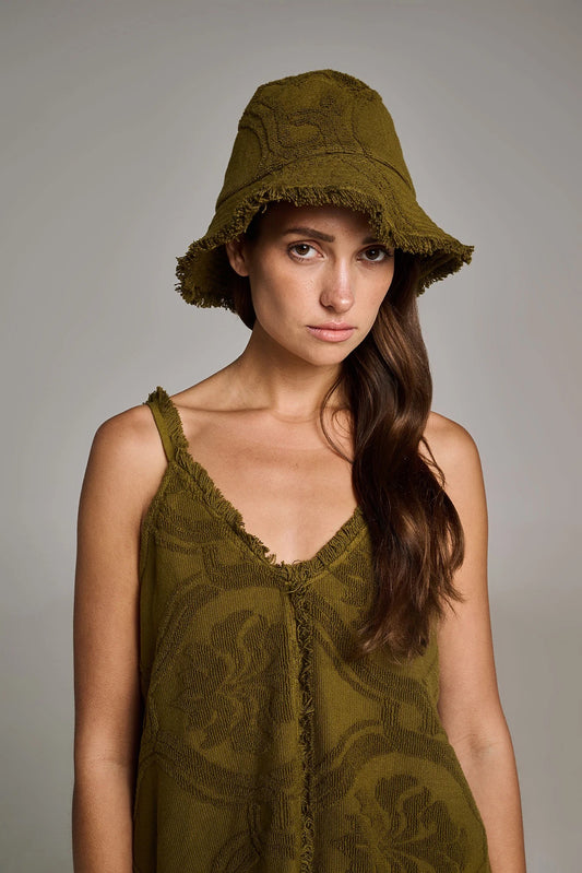 Devotion Twins Ounakitis Khaki Bucket Hat