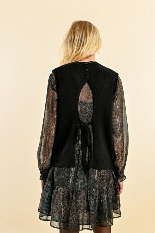 Molly Bracken Knitted Sleeveless Sweater