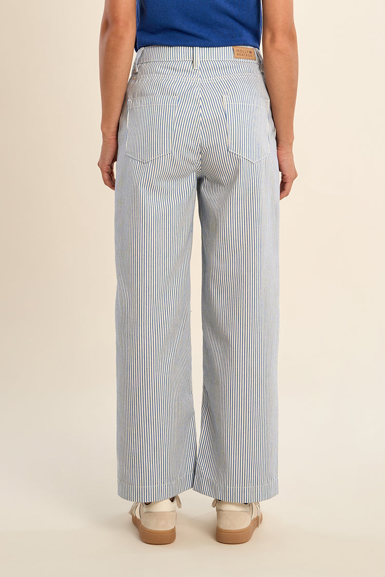 Molly Bracken Woven Pants | Light Blue