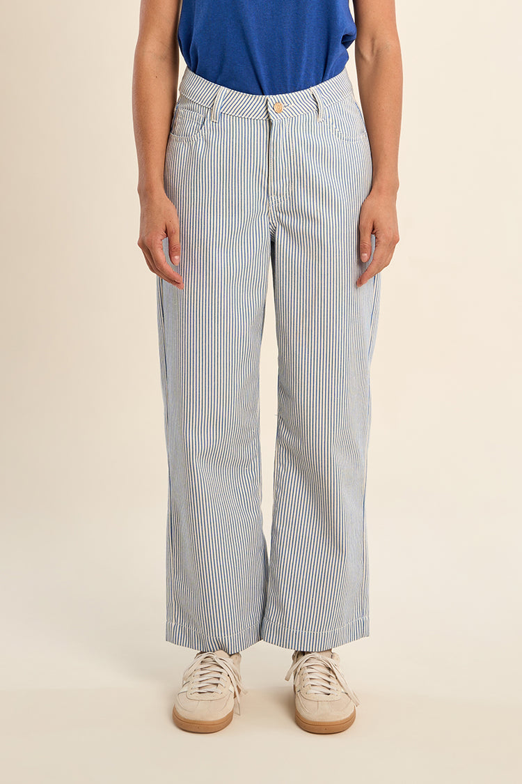 Molly Bracken Woven Pants | Light Blue