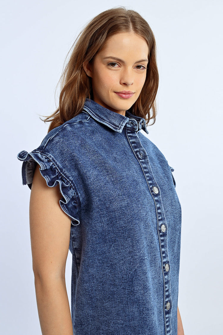 Lili Sidonio Denim Dress
