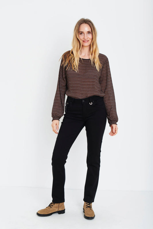 Pulz Emma Jeans Straight Leg