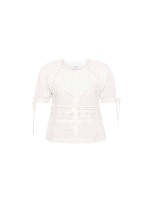 FRNCH Anays Embroidered Blouse