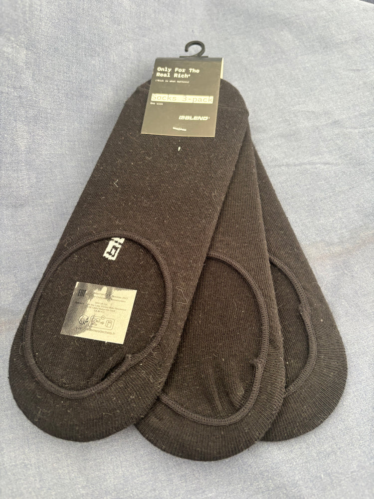 Blend He Black Crew Socks