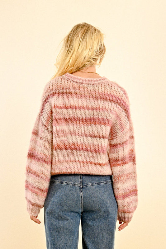 Molly Bracken Pink Knitted Sweater