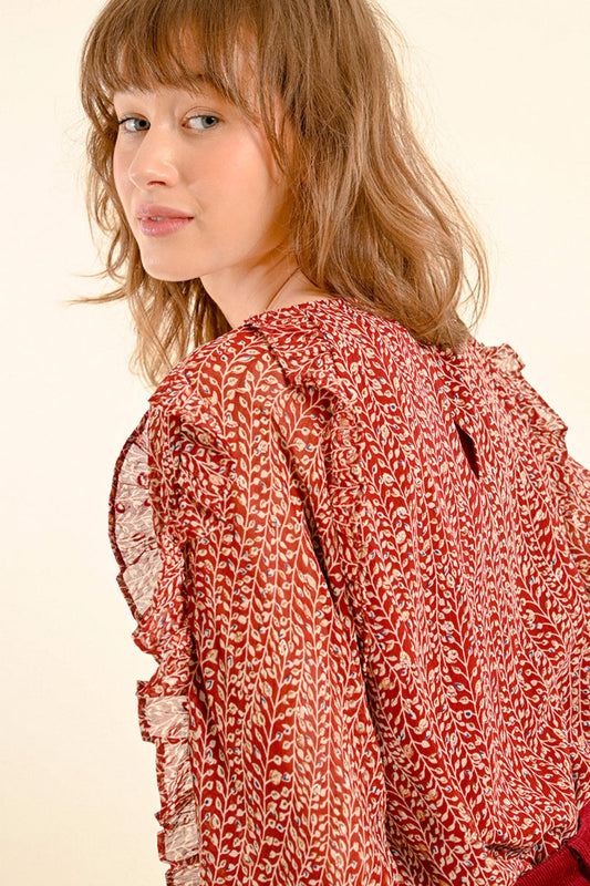 Molly Bracken Woven Top