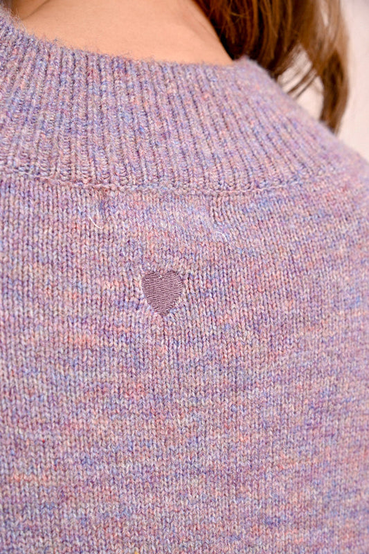 Molly Bracken Mauve Knitted Sweater