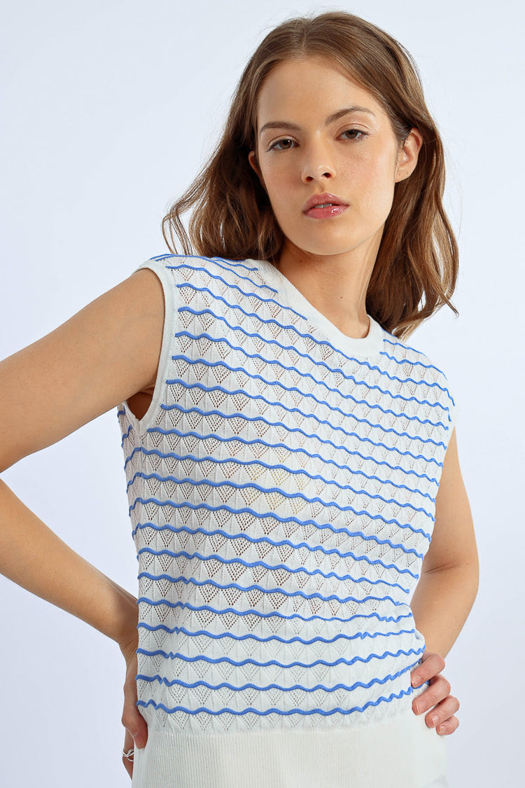 Lili Sidonio Sleeveless Sweater