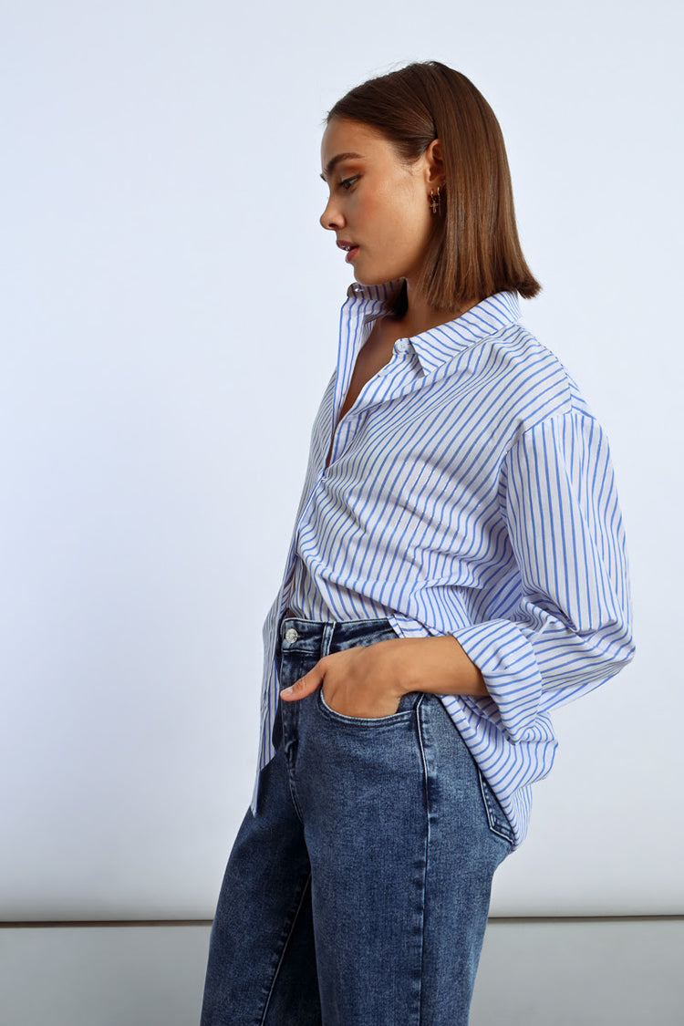 Lili Sidonio Light Blue Shirt