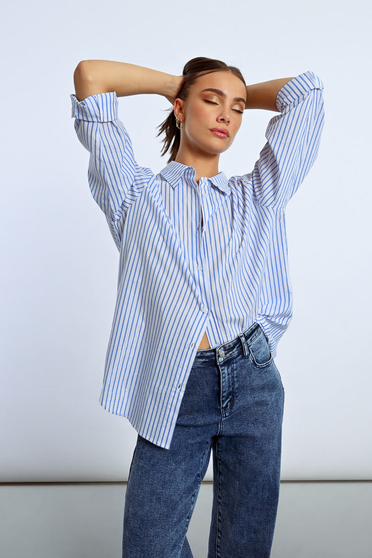 Lili Sidonio Light Blue Shirt