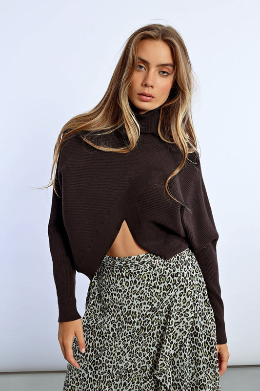 Lili Sidonio Black Knitted Sweater