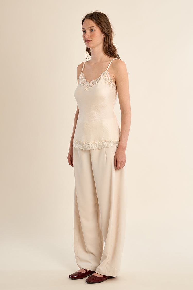 Molly Bracken Woven Camisole | Off White