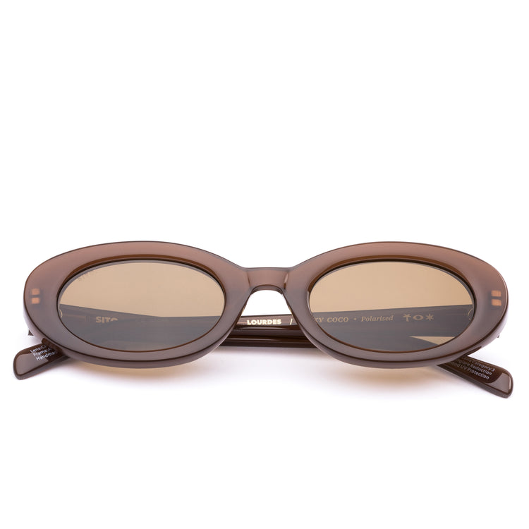 LOURDES : MILKY COCO/BROWN POLAR
