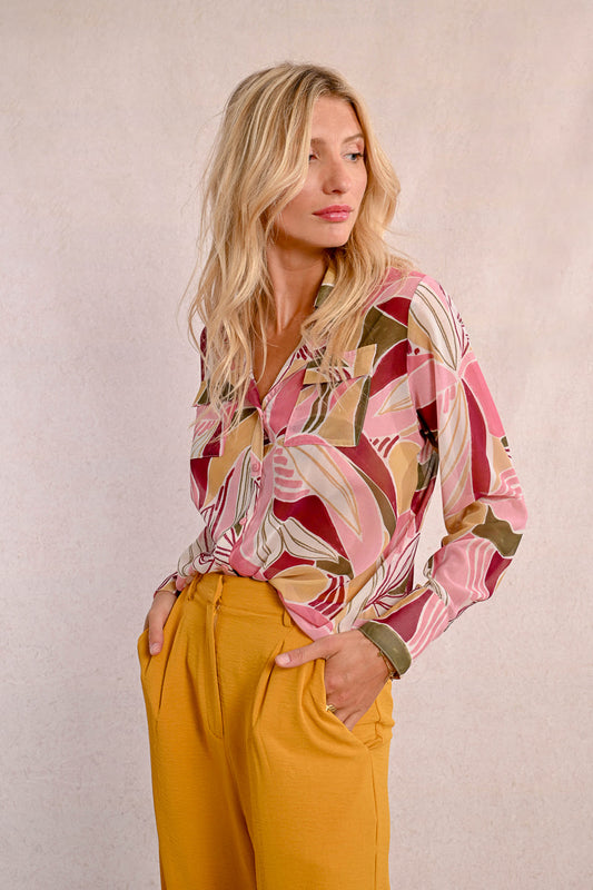Molly Bracken Pink Shirt