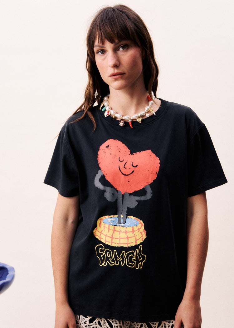 FRNCH Najas T-Shirt | Noir (black)