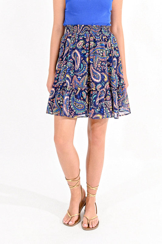 Molly Bracken Mini Printed Skirt
