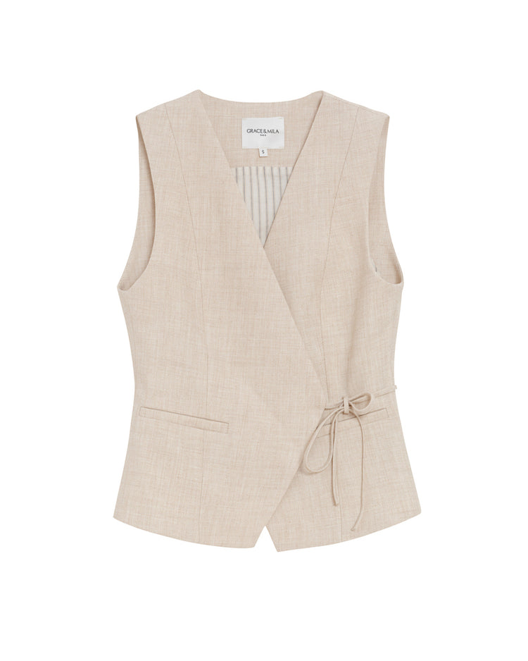 Grace & Mila Vilmont Jacket | Sable (Sand)