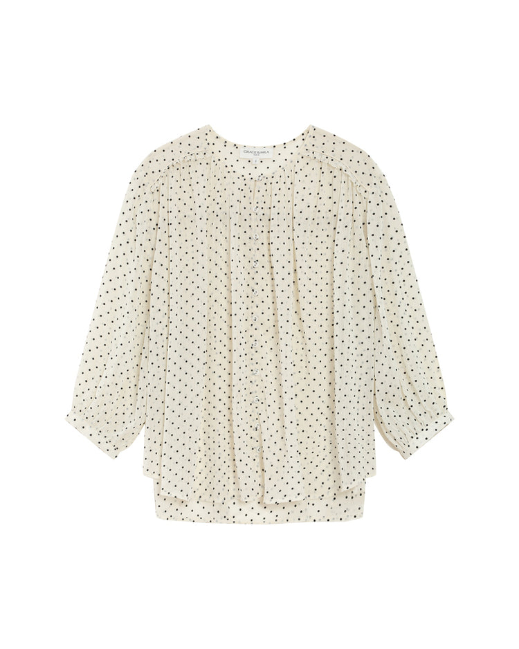 Grace & Mila Valianna Blouse | Ivory