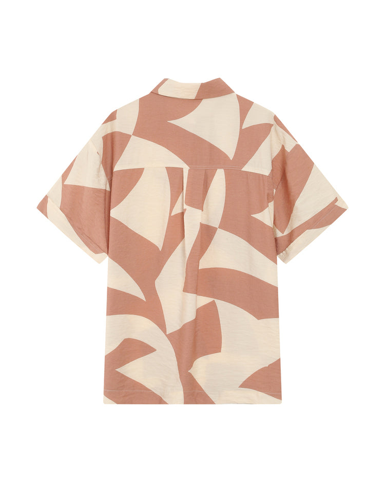 Grace & Mila  Veil Shirt | Mocha