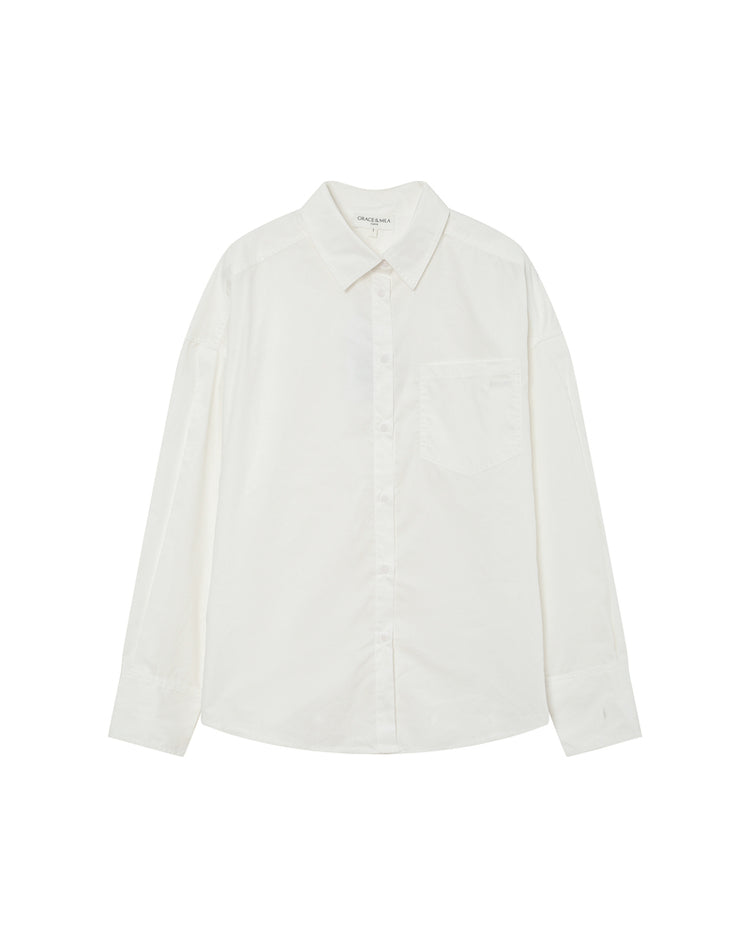 Grace & Mila  Valerie Shirt | Ivory