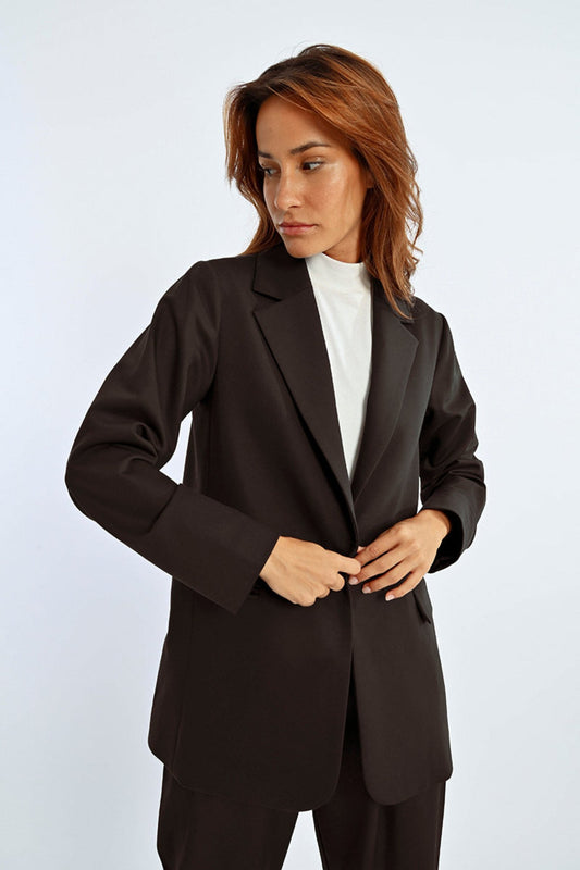 Lili Sidonio Woven Blazer