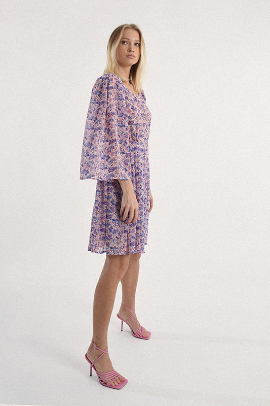 Molly Bracken Printed Veil Dress