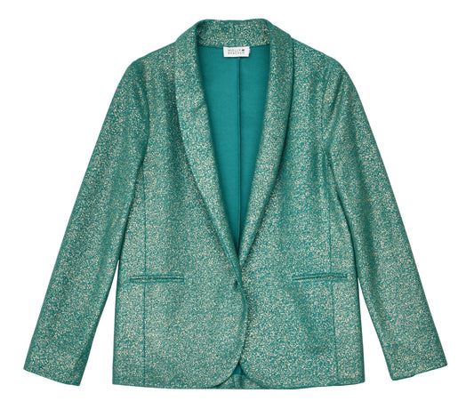 Molly Bracken Turquoise Structured Jacket