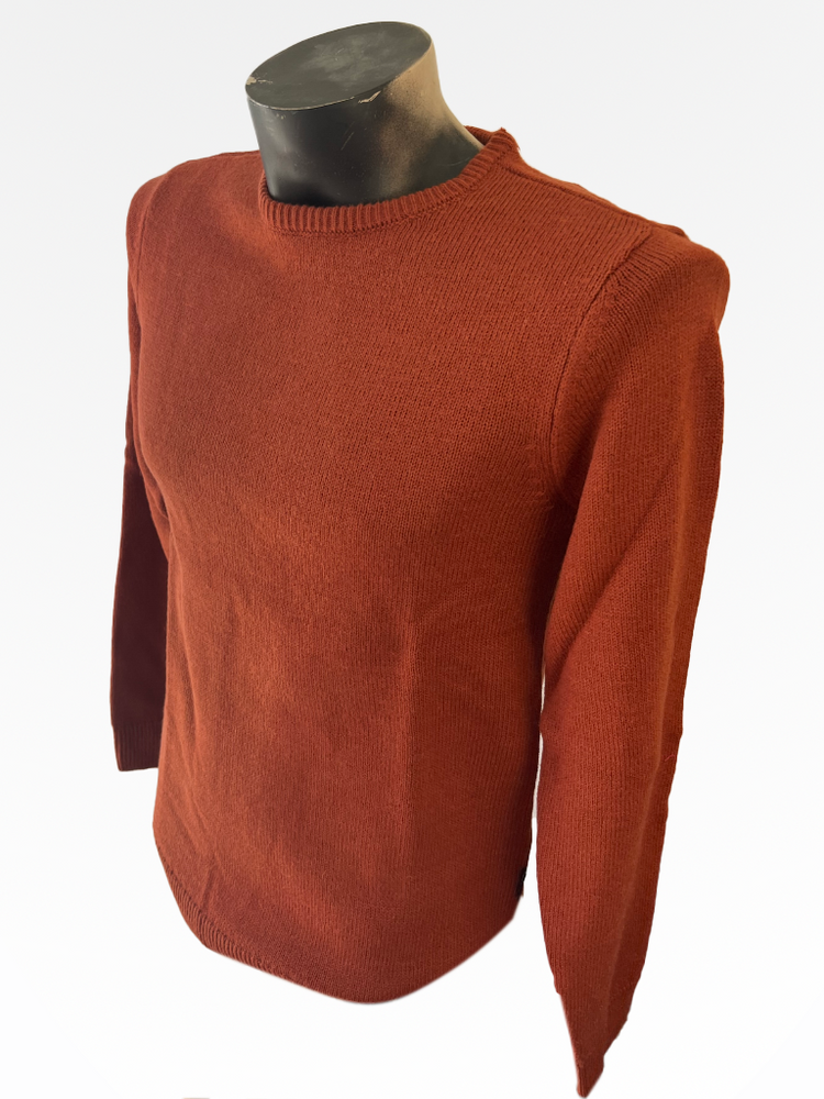 Blend Crew Neck Sweater in Burnt Henna