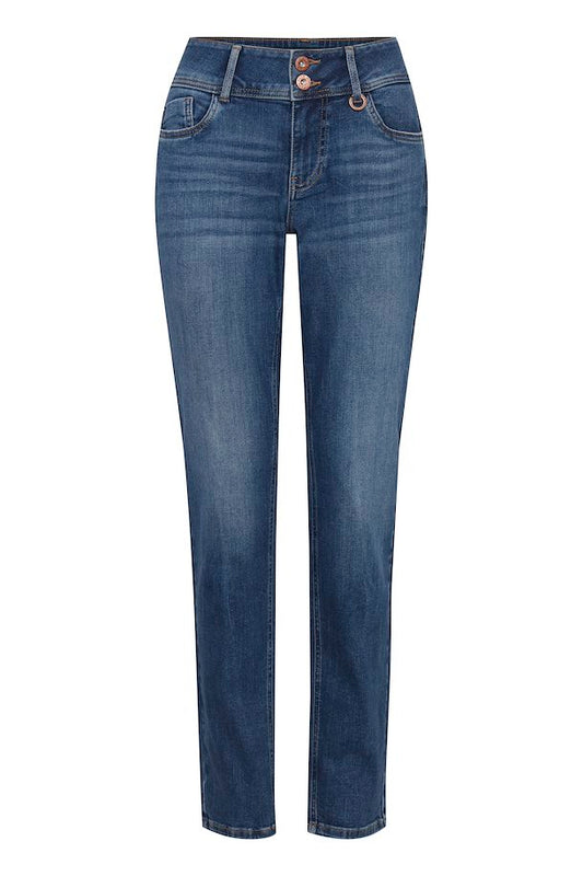 Pulz Suzy Jeans High Waist Curved Skinny Leg