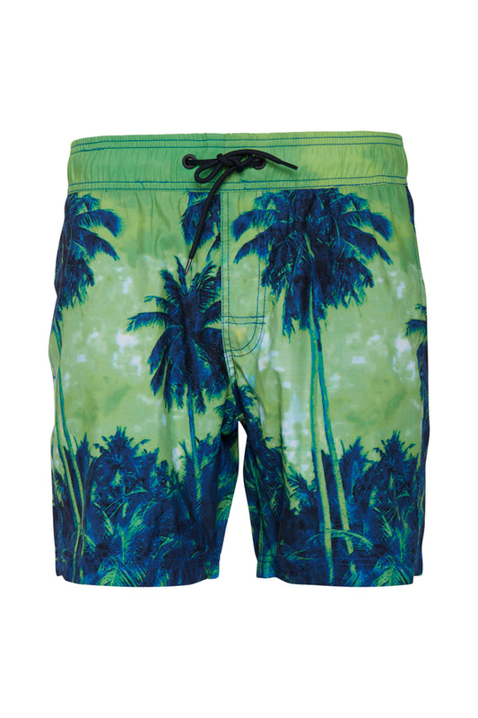 Blend Tropical Print Swim Shorts