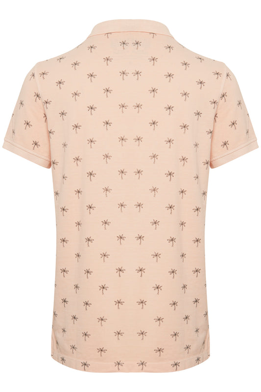 Blend Palm Tree Print Polo-shirt