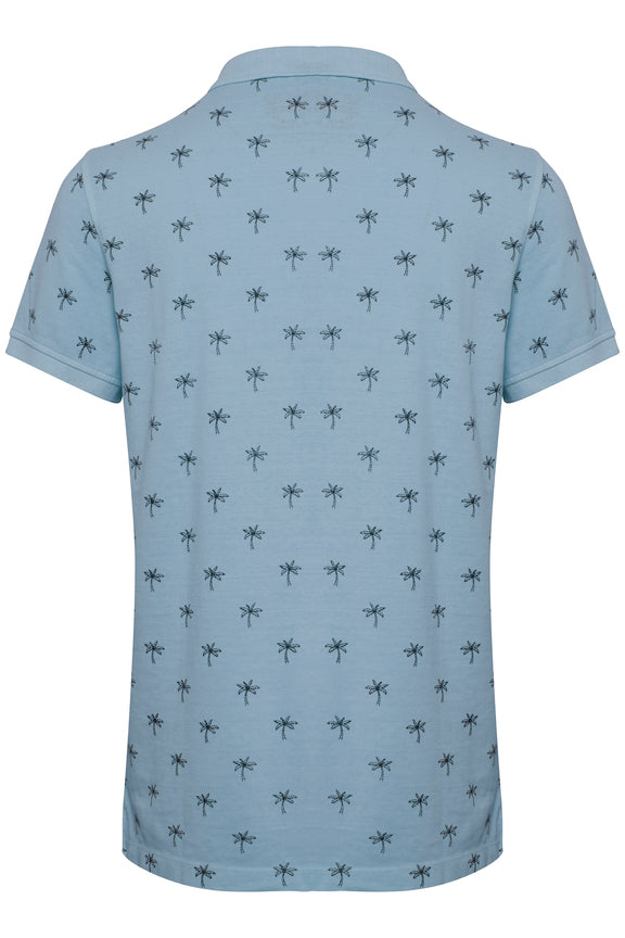 Blend Palm Tree Print Polo-shirt