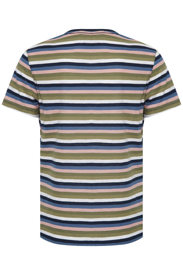 Blend Striped Colourful Tee