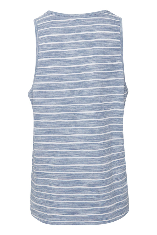 Blend Black Striped Singlet Top