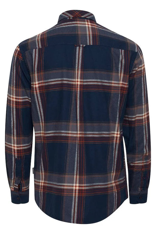 Blend Navy Men's Plaid Shirt