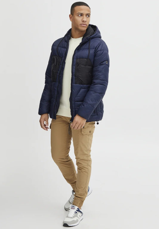 Blend Two-Toned Puffer Jacket
