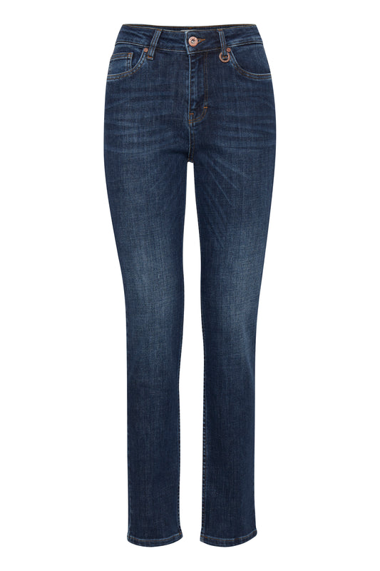Pulz Liva Jeans Ultrahigh Waist Straight Leg