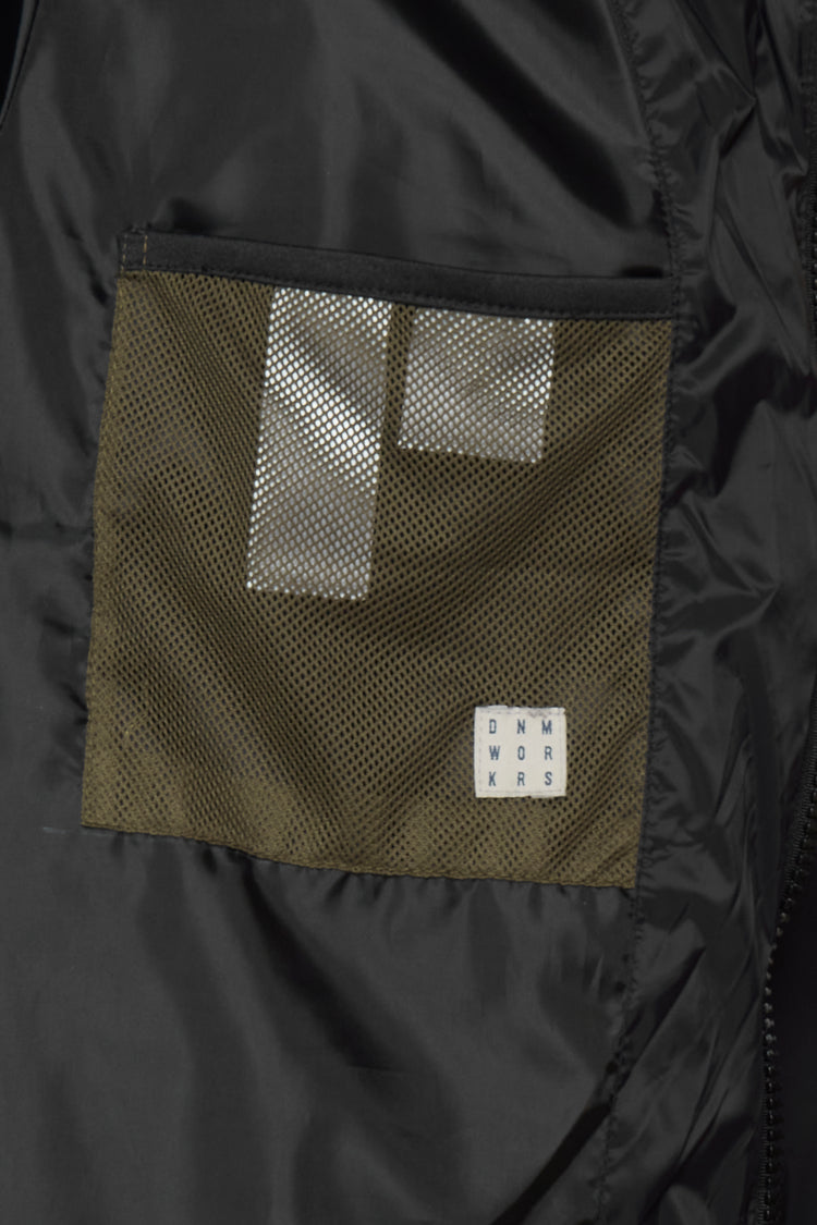 Blend Men's Navy Hooded Puffer Jacket