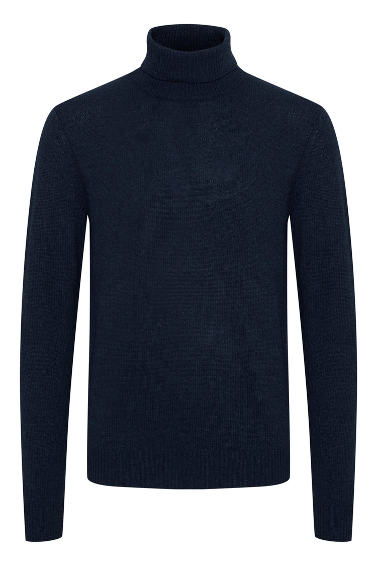 Blend Men's Classic Navy Turtleneck Sweater