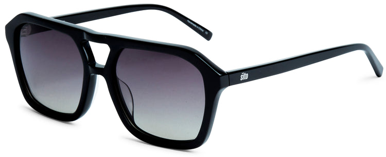 Sito Sunglasses - THE VOID: Black/Smoky Grey