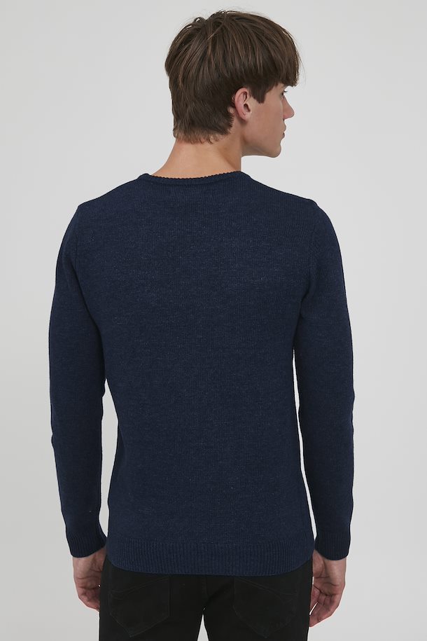 Blend Navy Woollen Sweatshirt