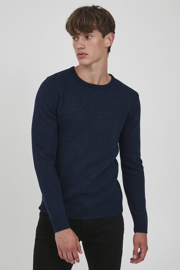 Blend Navy Woollen Sweatshirt